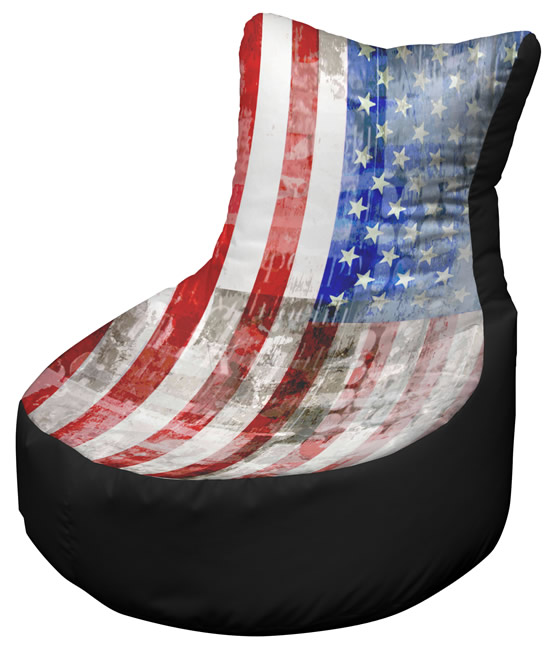 America Dirty Flag Black OFFICAL AND LICENSED MERCHANDISE