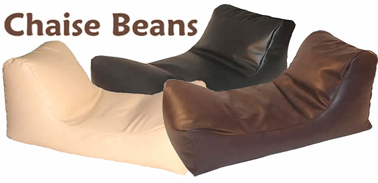 Chaise Beanbag Faux Leather