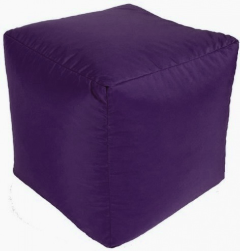 Purple Outdoor Cube/Footstool