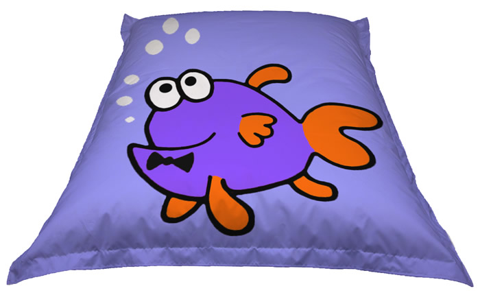 Fish Bag Purple