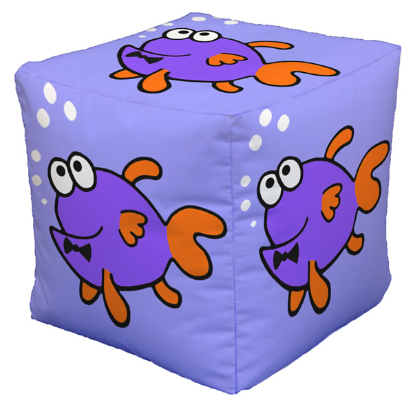 Fish Cube Purple